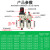 勋狸粑泵二联件空气调压阀AC2010-02油水分离器过滤器AC3010-勋狸粑 手动排水AC2010-02 配6mm接头