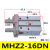 气动手指气缸HFZ/MHZ2-10d16d20d25d32d140d2dn平行开闭气爪定制 MHZ2-16DN (反装)