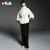 FILA Emerald斐乐女士女装上衣2024春季新款时尚休闲宽松连帽外套 本白色-WT 165/84A/M