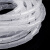 苏识 保护线理线塑料缠绕收纳管 电线埋线器 白色3mm 28米/卷 10卷装 8510507