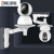 免打孔适用于监控摄像机支架室内摄像头架子吊装壁装360 盘支架