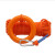 腾驰 水上漂浮救生绳10mm直径30米反光救生绳+1钩+1圈（塑料手环）