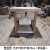 重型原木模具工作台 木制钳工台 工作台 仪器维修桌 榫卯加强款长115*宽70*高78cm