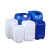 京度塑料桶方桶储水桶液体桶水桶方形酒桶化工桶废液桶半透明 10L