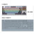 联想（Lenovo）来酷拯救者机械键盘87键RGB背光电竞游戏键盘type c键线分离有线键盘 GK304有线87键-青轴-灰黑