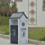 户外垃圾桶不锈钢景区创意公园小区分类果皮箱古镇仿古垃圾箱 灰白 单桶48*40*92