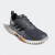 阿迪达斯 （adidas）男鞋高尔夫球鞋男士运动休闲鞋新款BOOST科技减震舒适golf鞋子 GW5995 灰/一号黑/橙黄 43码=8.5