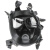 普达面罩防护面具放毒生化部队防毒气防尘化工活性炭工业口罩油漆喷漆 4003全面罩+5号金属小罐