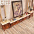 映巢（YINGCHAO）欧式大理石电视柜茶几组合实木地柜小户型美式客厅家具套 1.8*45米天然石2抽