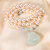 翰德思（HCNTES）天然珍珠项链送给妈妈生日礼物实用温馨520情人节礼物送女友老婆 近圆珍珠项链+翡翠福字弥勒佛