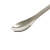 304不锈钢单头双头药勺实验室取样勺201勺子加厚3*1组药粉勺试剂勺塑料 单头12.5cm1支
