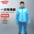 金诗洛（Kimslow）KSL246 一次性连体雨衣雨披 旅游户外成人雨衣 工厂雨衣 PE蓝色