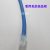 定制适用气动打磨机风管气管风磨笔雕刻机气管软管弯头机消音管配件 蓝色直插款 通用型