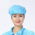 GJXBP喷漆防护电子印刷加工优质面料丝滑光面精湛缝纫柔软舒适工作帽劳 蓝色大工帽