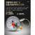 ABDT耐震电接点压力表YNXC100磁助式开关负压表不锈钢气压隔膜真空表 025Ma