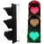 200型爱心红绿灯信号灯支持各种图形文字场景装饰和表白与店 爱心同时亮含杆子2米 60粗加厚
