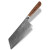 十八子作菜刀 家用厨房刀具切片刀小厨刀大马士革纹钢刀 多用刀 60以上+19.8.cm+140.mm