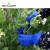 尚和手套(SHOWA)清洁防水手套 PVC耐油防滑无衬贴手160 日本品牌 蓝色 L码