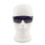 UV防护眼镜365紫外线消毒灯395强光UV固化灯光固机汞灯护目镜 百叶窗灰片+眼镜袋