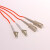 利合光电（LHG）光纤跳线LC-SC多模千兆双芯光纤线缆两端双头跳纤2.0尾纤LSZH外披 2米