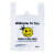 安英卡尔 W1452 笑脸塑料袋包装袋透明背心袋马夹袋 常规款3丝25*41cm（250个）