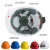 安全帽工地施工建筑工程领导头帽电工劳保国标透气加厚头盔防护帽 橙色 透气国标款