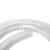 鸣固 PVC透明钢丝软管 耐油管负压管 软钢丝螺旋管 钢丝增强管 厚2.5mm内径22mm 10m