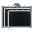生产铝箱医箱五金工具箱设备展示箱手提铝合金箱 黑色(35*20*7.5CM)