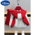 迪士尼（Disney）男童秋冬装三合一冲锋保暖防风儿童红色外套2024新款可拆卸女童 红色冲锋衣(无内胆) 90 (建议身高80-90cm)
