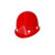 安美尚（ams）玻璃钢安全帽   红色