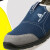 代尔塔 301216 松紧系列S1P安全鞋防静电防穿刺防砸轻便透气机械制造维护用安全鞋 蓝色 43码 1双