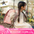 olevo2023新款日本小学生书包女孩儿童1-3-6年级超轻减负护脊日式背包 蓝（普通版）