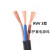 尚可 电线电缆 RVV-3*25-10米国标电源信号控制用线多股铜丝软护套线国标软芯