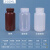 DYQTPP塑料瓶广口瓶耐高温样品分装瓶耐酸碱试剂瓶5克100/50ml500毫升 PP瓶250ml 棕色_棕色