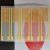 叉指电极指形阵列电极方形硅片基底PET陶瓷衬底柔性for实验科研用 5*10mm15对90um线宽线距/单片