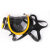 普达PD-4002防毒面具 防农药酸性气体蒸汽 面罩+[P-E-3]黄色高级+0.5米导管+背包
