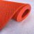 塑料PVC镂空防滑垫可剪裁地垫门厅防滑垫浴室厕所防滑隔水垫 红色 【薄款3.5毫米 】 140厘米X120厘米