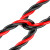 电工穿线器电线网线光纤引线器线槽线管穿管器钢丝拉线神器定制 15米穿线器(三股扁头)