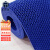 正奇谊PVC防滑地垫S型塑胶镂空游泳池地毯浴室防滑脚垫蓝色 加密加厚5.0宽0.9米*1米(要几米拍几不裁断）