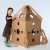 费雪（Fisher-Price）儿童可穿戴纸壳大飞机纸板坦克模型玩具礼物手工汽车diy纸箱房子 太空小屋