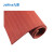 九荣 红色条纹绝缘胶垫10kV 5mm厚 1*5米 配电房用 熟橡胶绝缘垫橡胶板