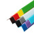 谋福（CNMF）PVC塑料防撞条 护角条楼梯包角 墙角桌子防撞包边条（2.5cm宽 1.5米 红色）