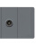 贵派（goldp）有线TV线灰色118型(小)插座 贵雅A7S-118灰色系列墙壁暗装插座