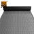 爱柯布洛 PVC防滑地毯钢化纹走道地垫灰色 地垫C型 1.2×1m×2.7mm 企业客户专享 D-278