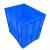Corej塑料周转箱 储物箱胶箱零件盒元件盒收纳箱工具箱物料盒 705*450*180mm蓝色
