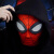 蜘蛛侠头套 cos面具全脸搞怪沙雕黑化英雄远征网红面罩 迈尔斯镜片头套 成人版【12岁以上】