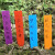 安赛瑞 一字型加厚PP标签 农业塑料插地签 花卉植物分类标记牌 浅蓝色长10cm宽2cm 530284