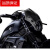 适用新款本田叛逆者CM300 CM500摩托车改装大灯罩 猪头罩 风挡罩17-21款 银色头罩+黑色大灯网