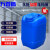万普盾 堆码桶 【蓝色5L】 加厚塑料桶实验室化工桶消毒废液桶耐酸碱桶方形密封桶储水桶