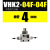 适用手动阀VHK3 VHK2-04F-04F 06F-06F 08F-08F 10F-10F气管开关 VHK3-04F-04F